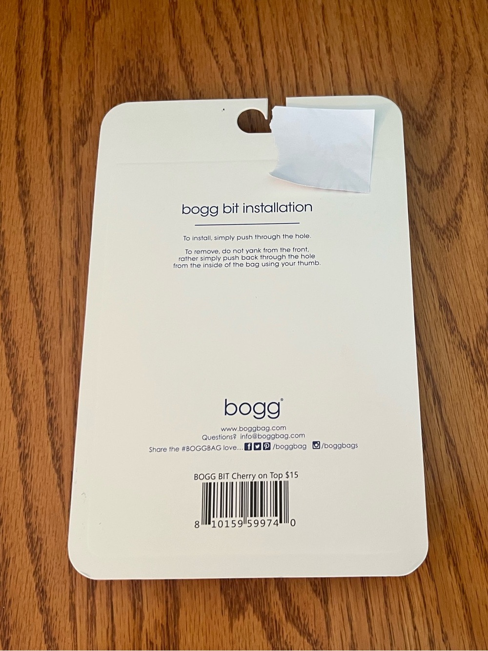 Bogg Bit Cherry on Top - Picture 2 of 2